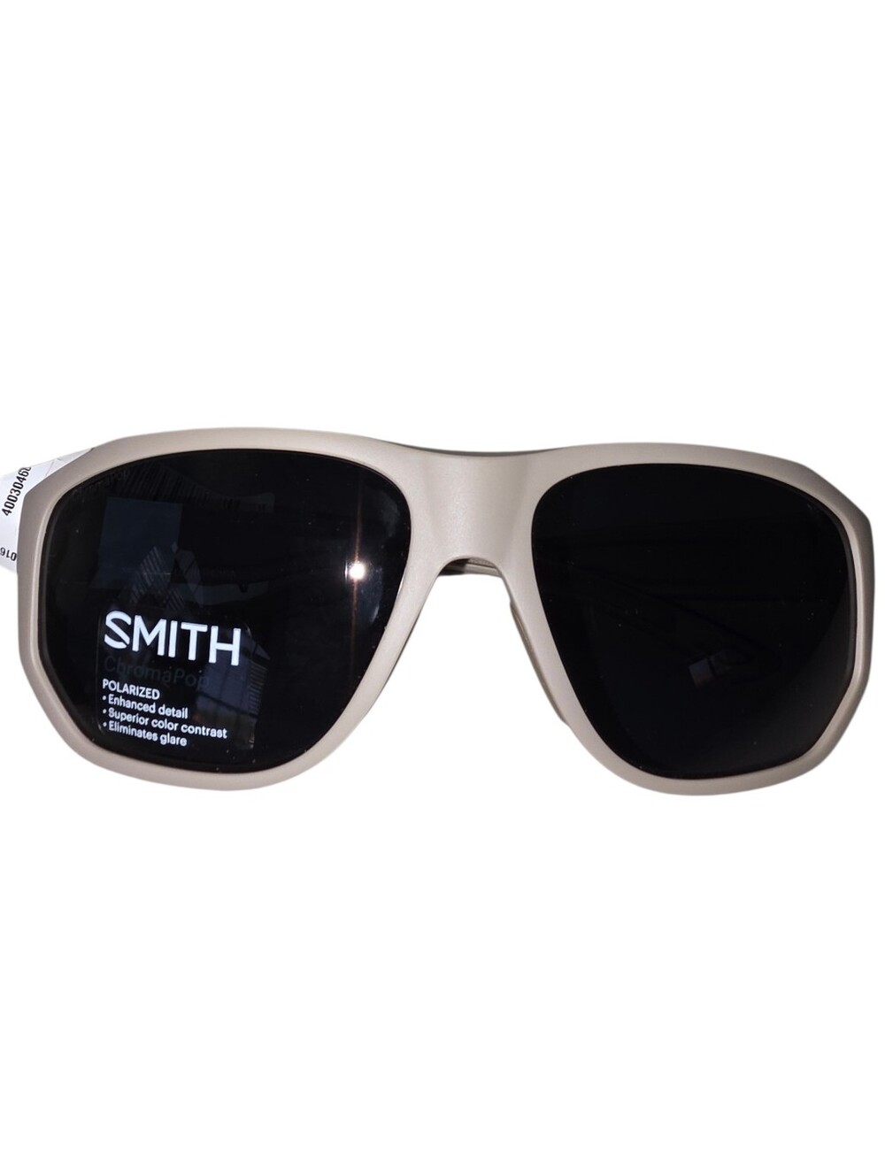 SMITH OPTICS Outrigger Sunglasses Polarized Chromapop Black Lenses Matte Fishing